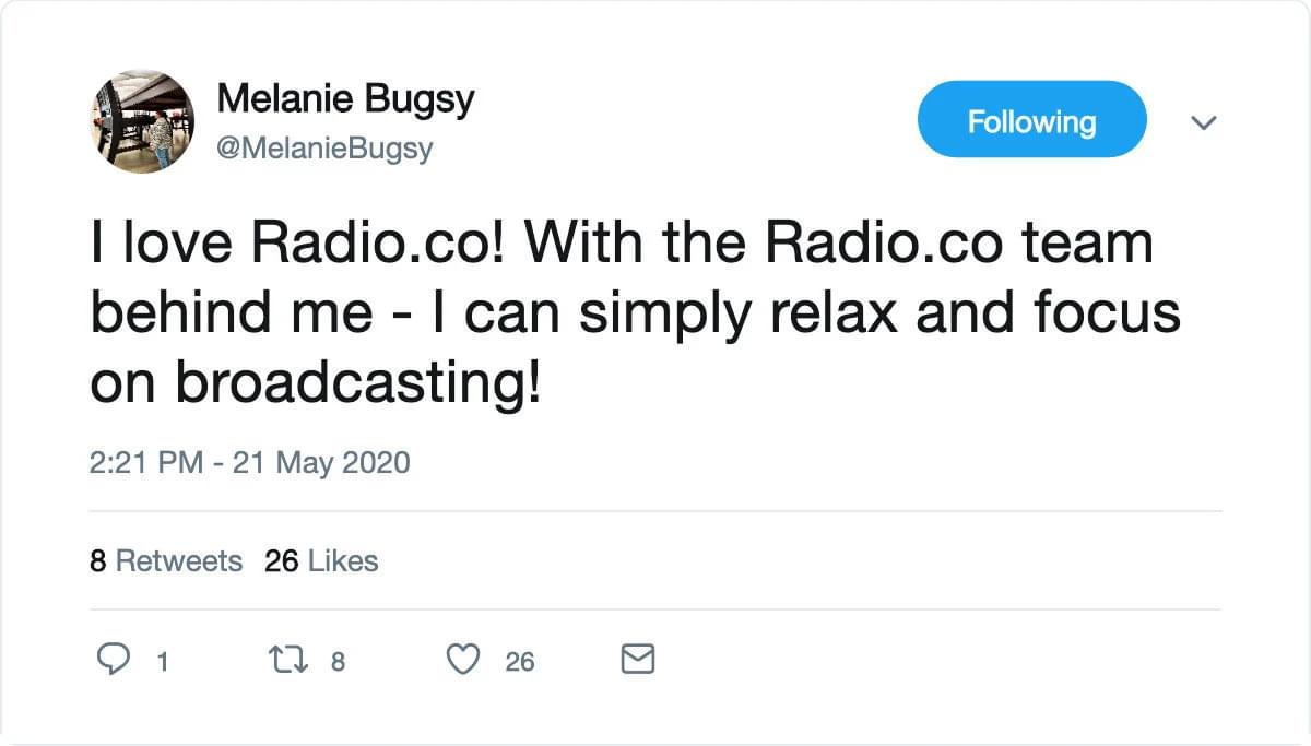 Radio co Testimonial 11